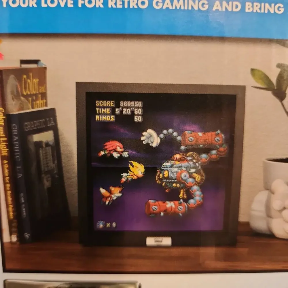 Sega shadow box